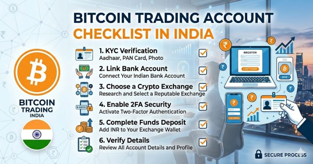 Checklist Open Bitcoin Trading Demat Account in India