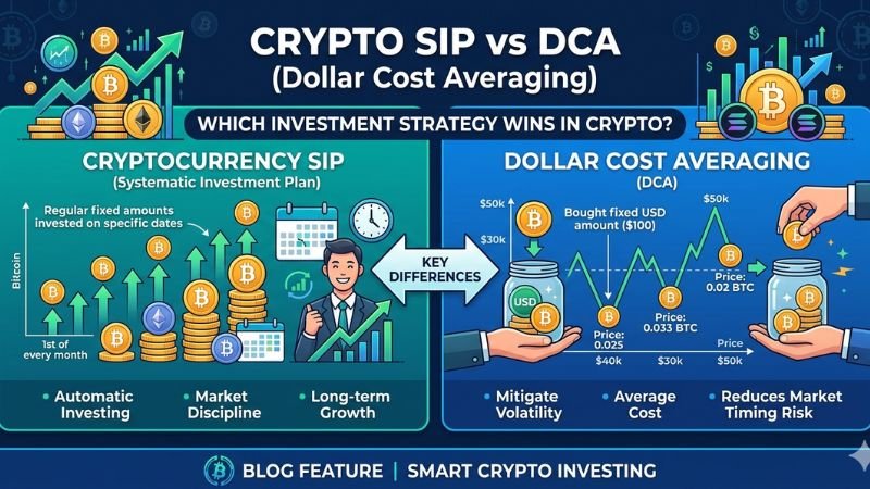 Crypto SIP vs DCA 