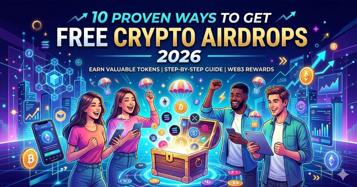 Proven Ways to Get Free Crypto Airdrops