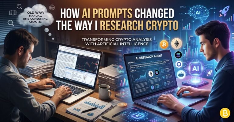 How AI Prompts Changed the Way I Research Crypto