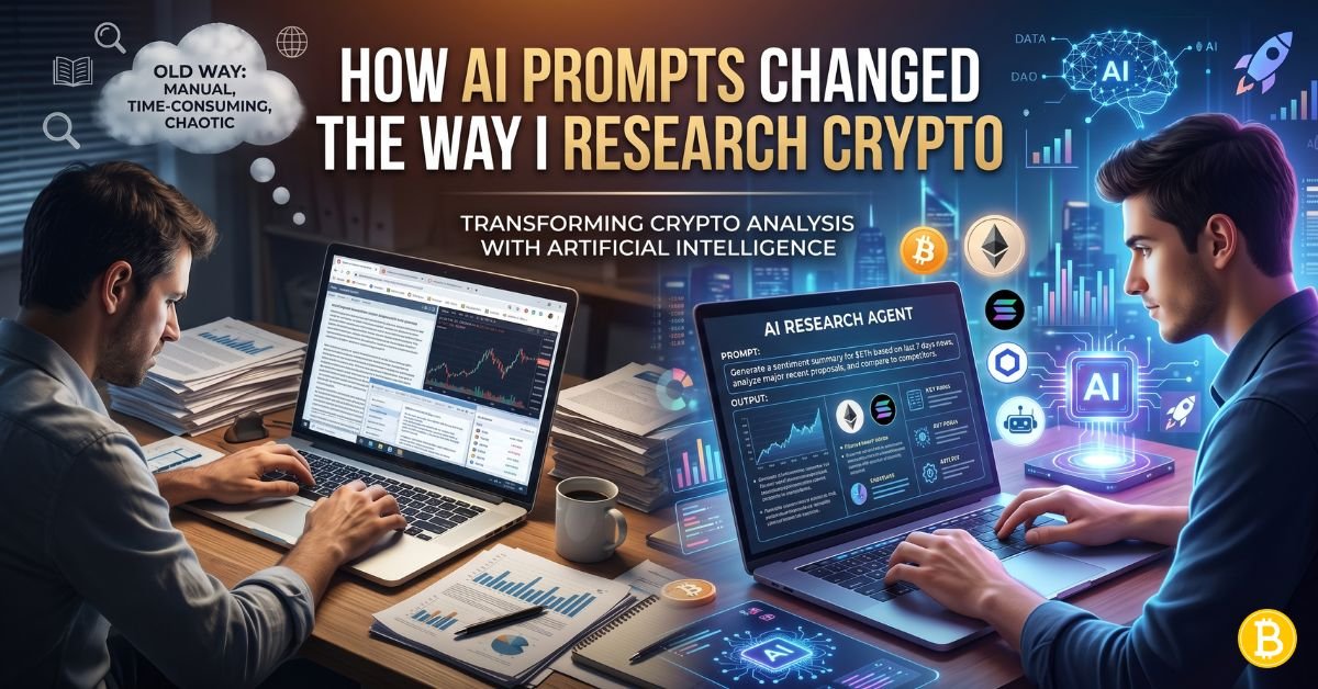 How AI Prompts Changed the Way I Research Crypto